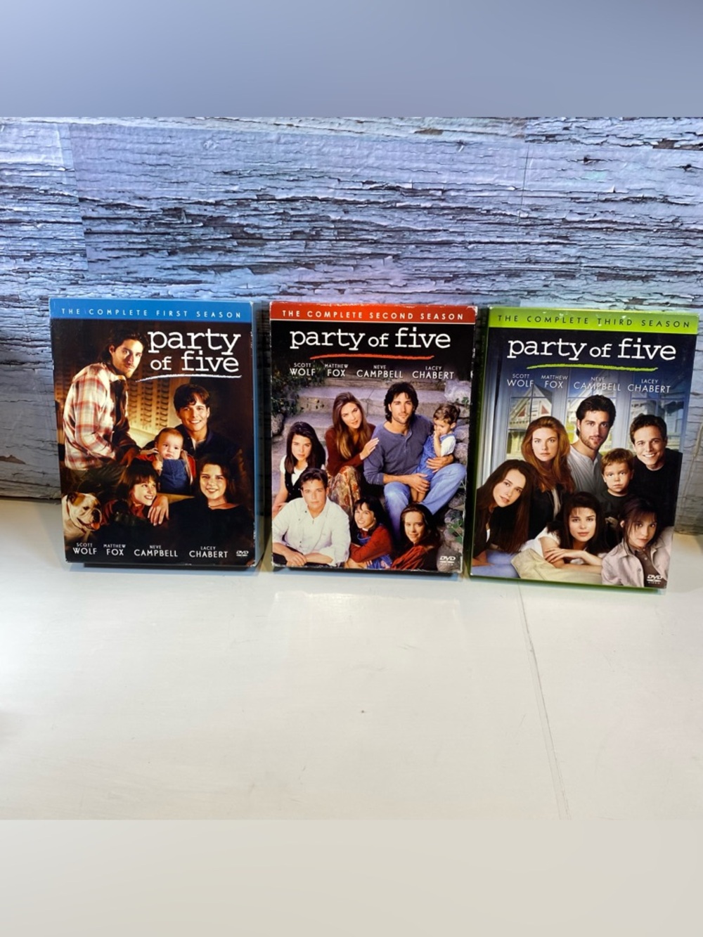 Party Of Five DVD Box Set Complete First Second and Thrid Season 1 2 3